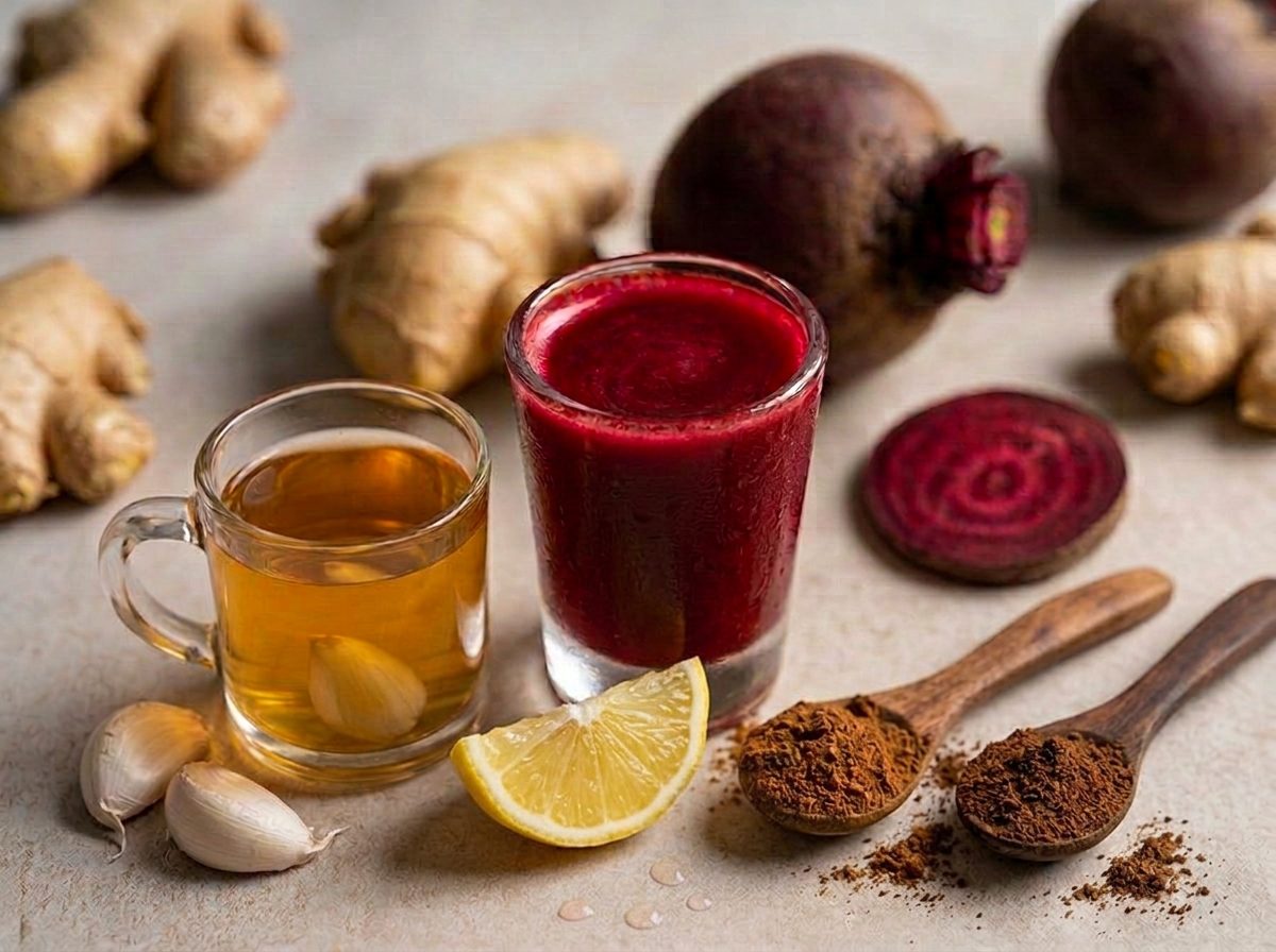 Shots e Receitas Naturais